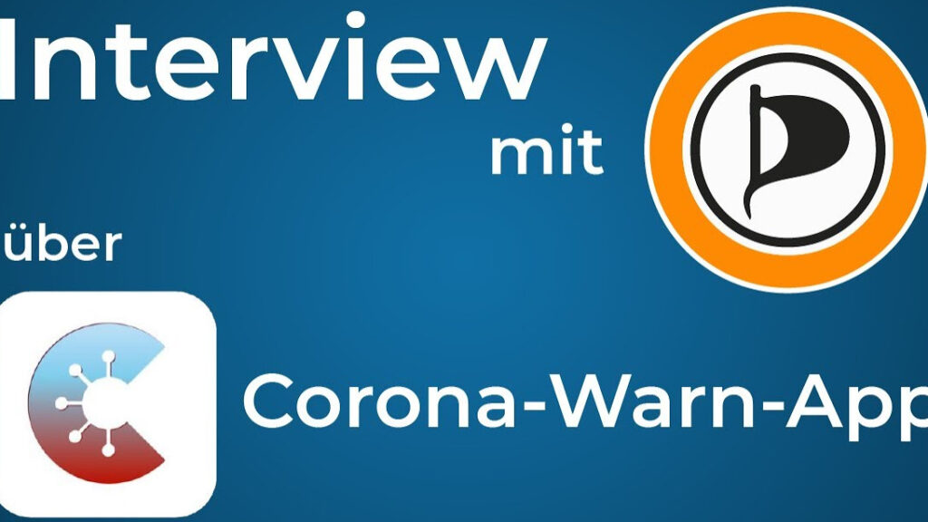 "Interview mit Piratenpartei über Corona-Warn-App"